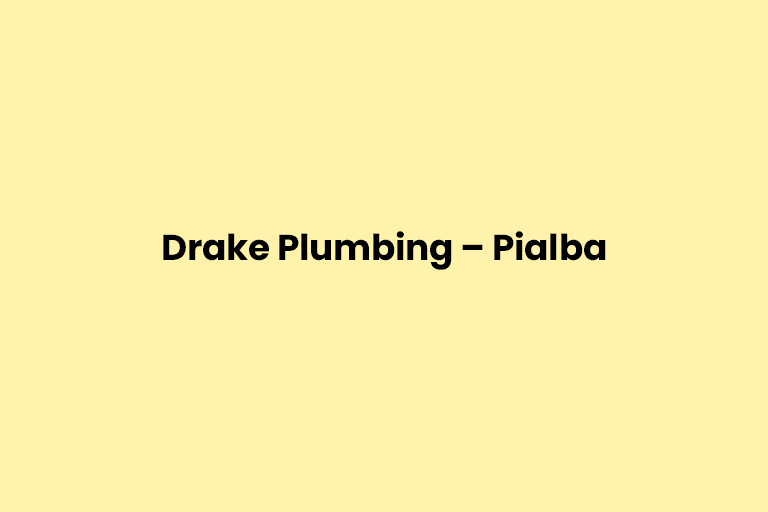 Drake Plumbing - Pialba, Pialba, Queensland